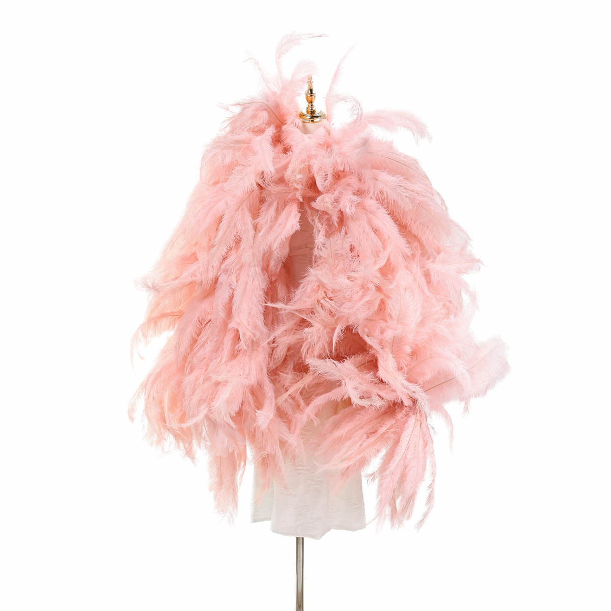 Ostrich Feather Boa - Cloud