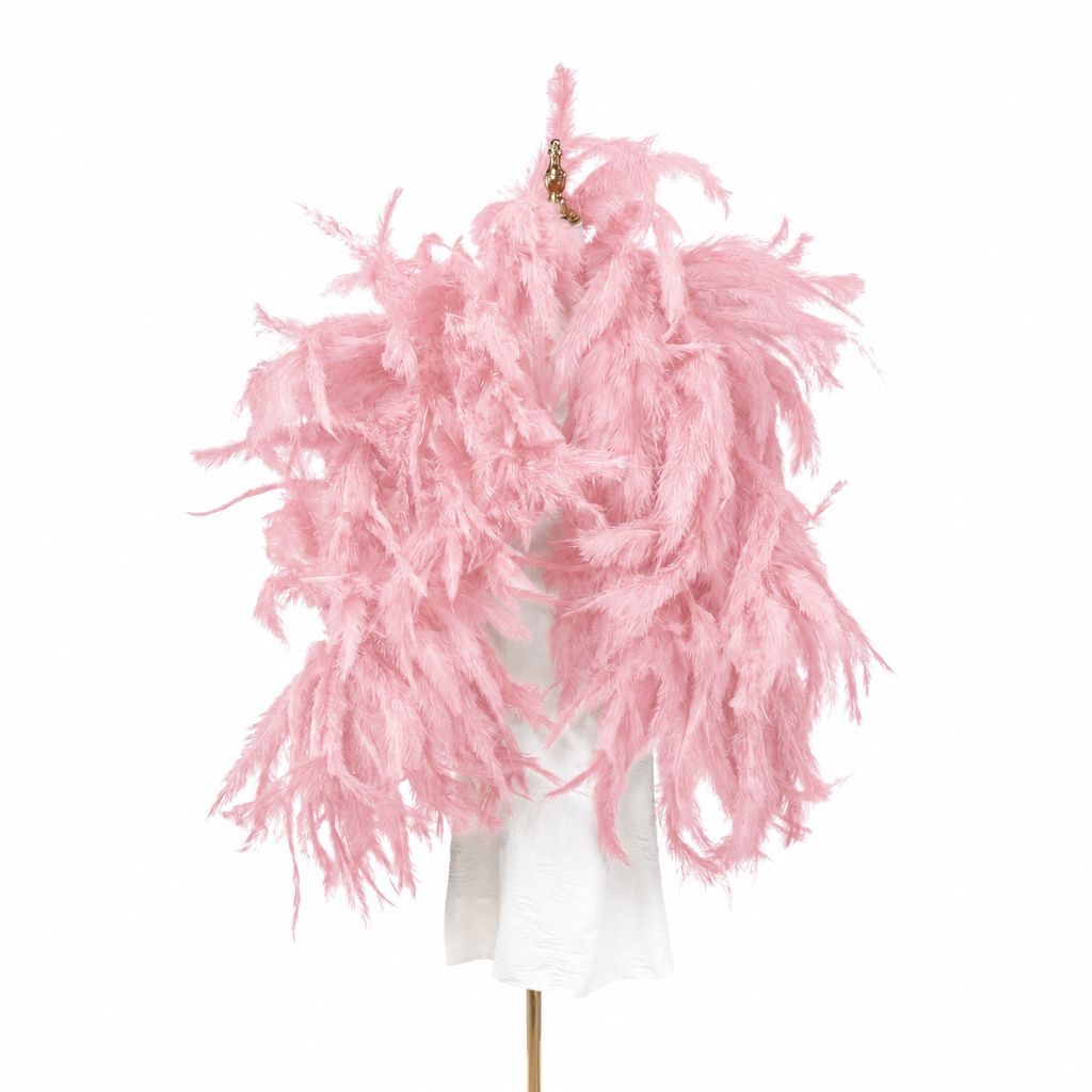 Ostrich Feather Boa - Cloud