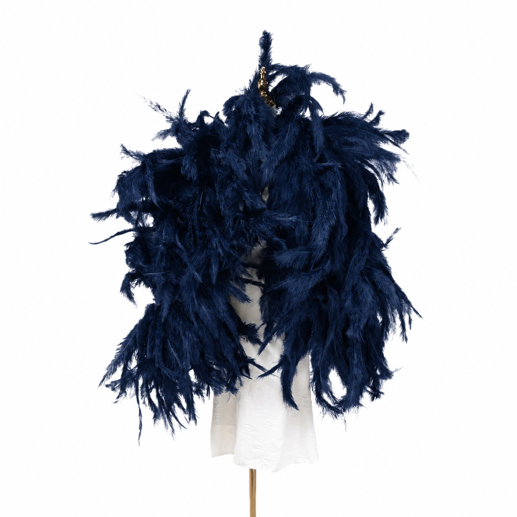 Ostrich Feather Boa - Cloud
