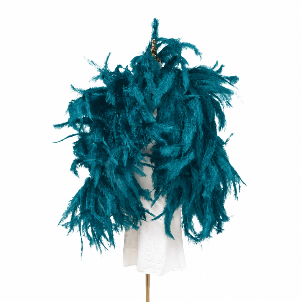 Ostrich Feather Boa - Cloud