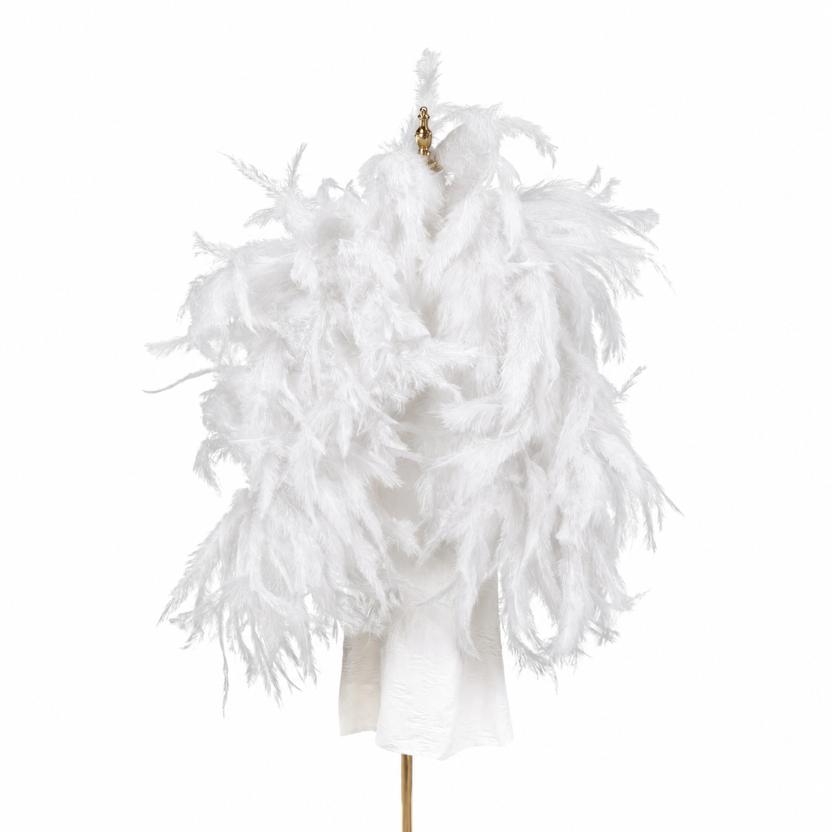 Ostrich Feather Boa - Cloud