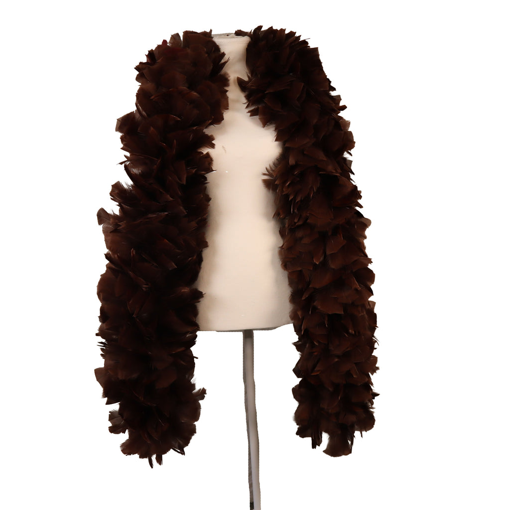 Turkey Feather Boa - 8"- 10"