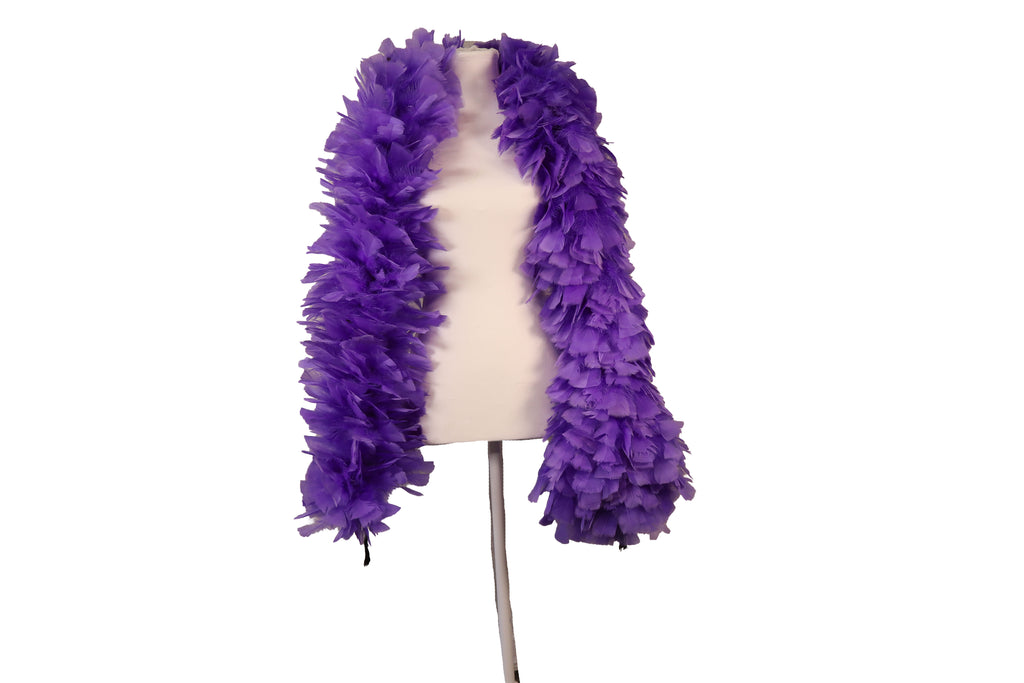 Turkey Feather Boa - 8"- 10"
